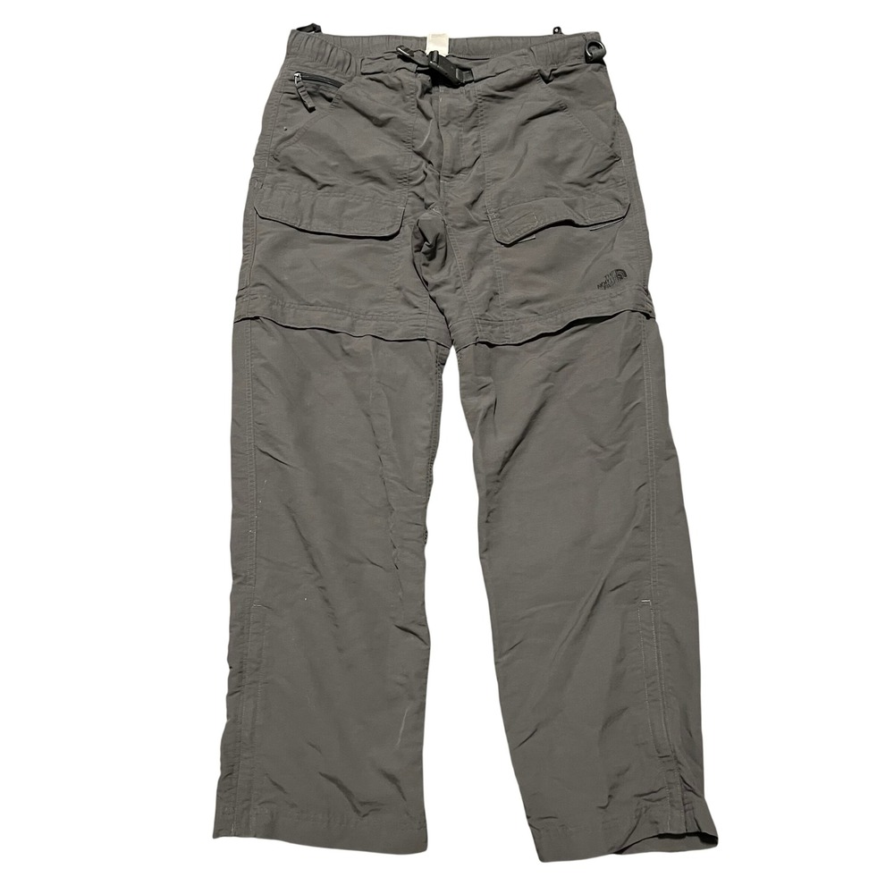The North Face Paramount Pro Convertible Hiking Pants Mens Medium Long Gray